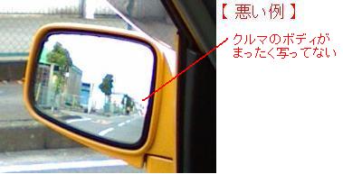 コラム 車幅感覚をつかむ ミラーの合わせ方を工夫してみる 安全運転のつぶやき ヒントブログ Driving Technology Method